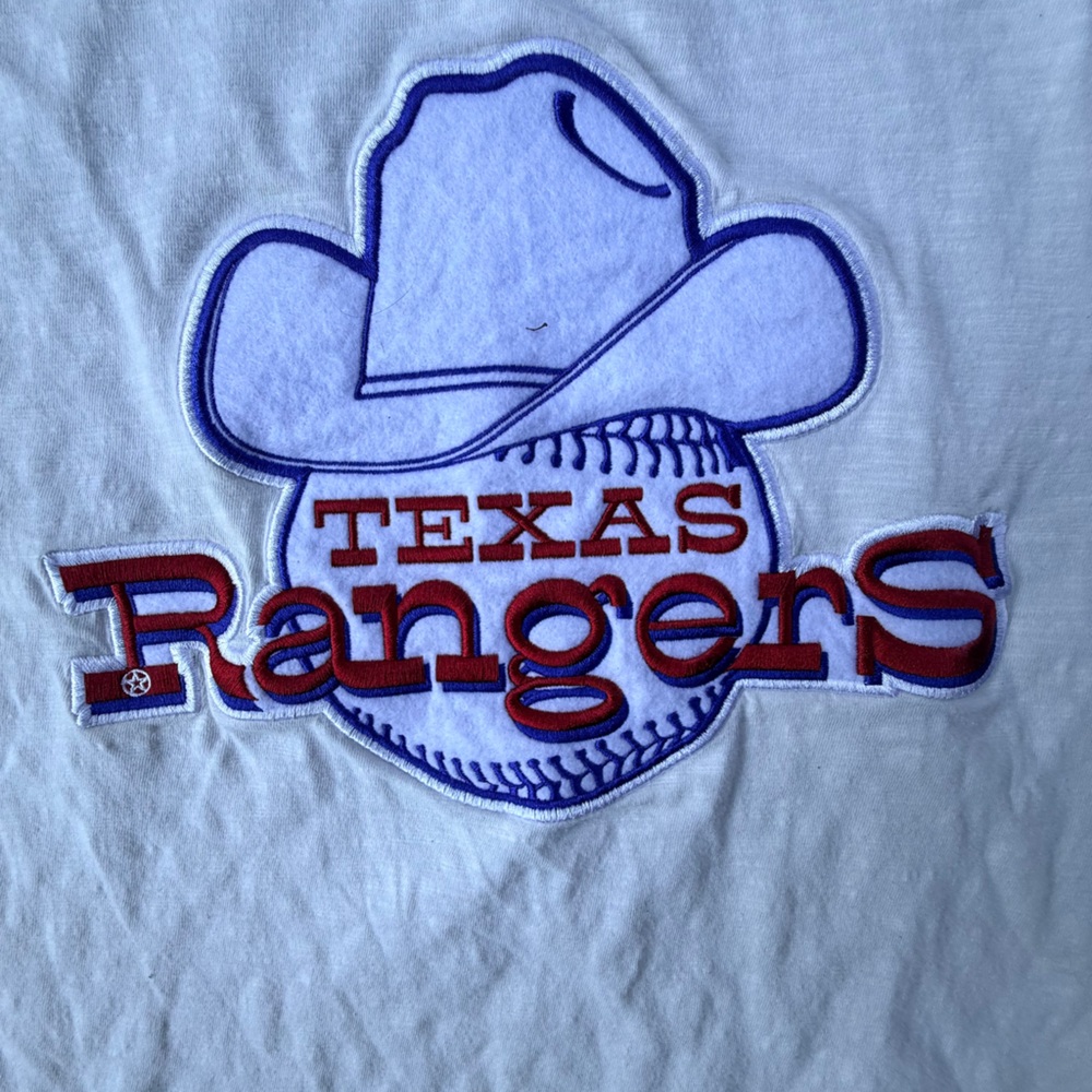 Texas Rangers White Short Sleeve Tee - Picture 6 of 6